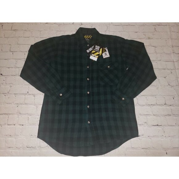 Nwt Big Rock Canyon Rugged Wear Mens Size Small Button Up Shirt - Picture 1 of 2